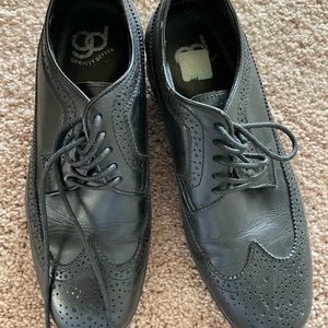 100% leather dress shoes